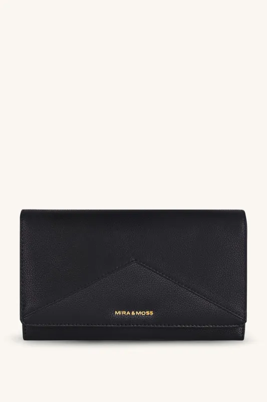 Mira & Moss Napa Long Wallet - Black sold by Myra Bag