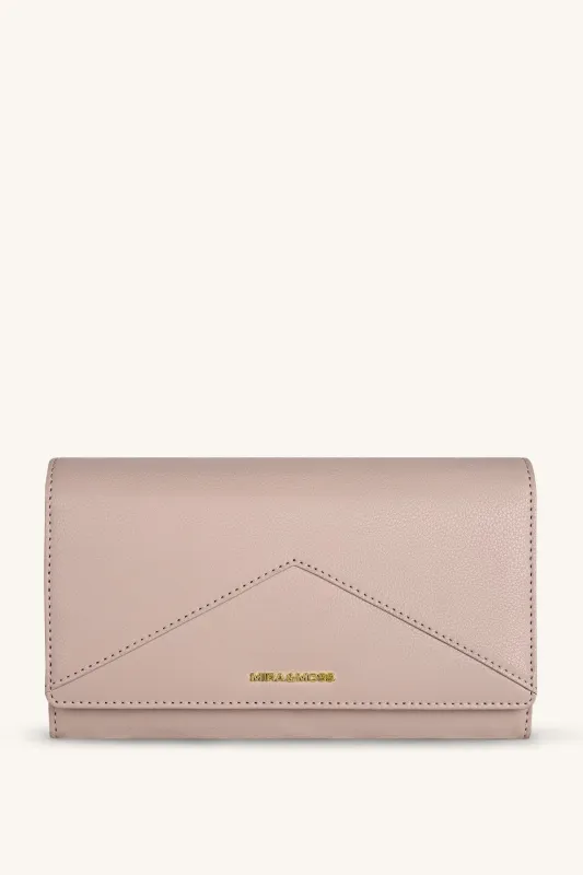 Mira & Moss Napa Long Wallet - Transcendent Pink sold by Myra Bag