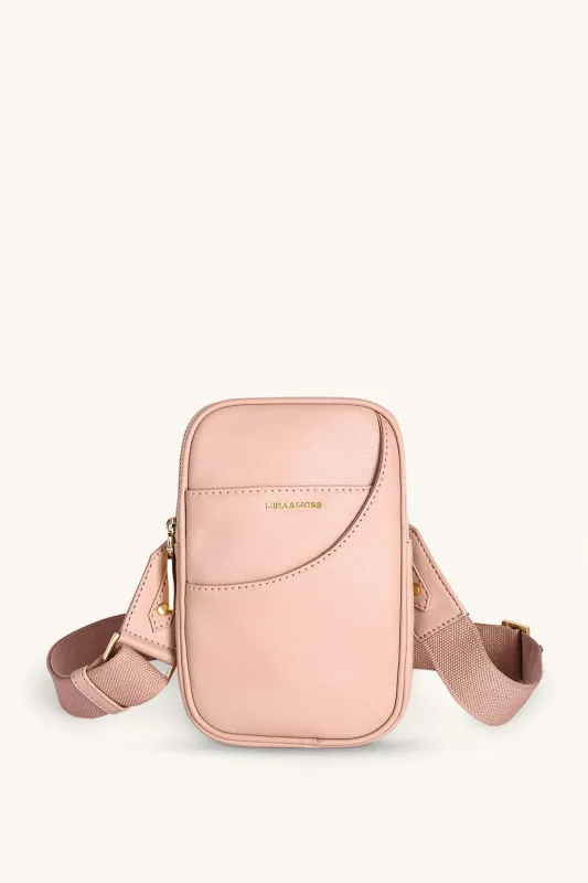 Mira & Moss Iris Mini-Crossbody Bag - Transcendent Pink made by Myra Bag