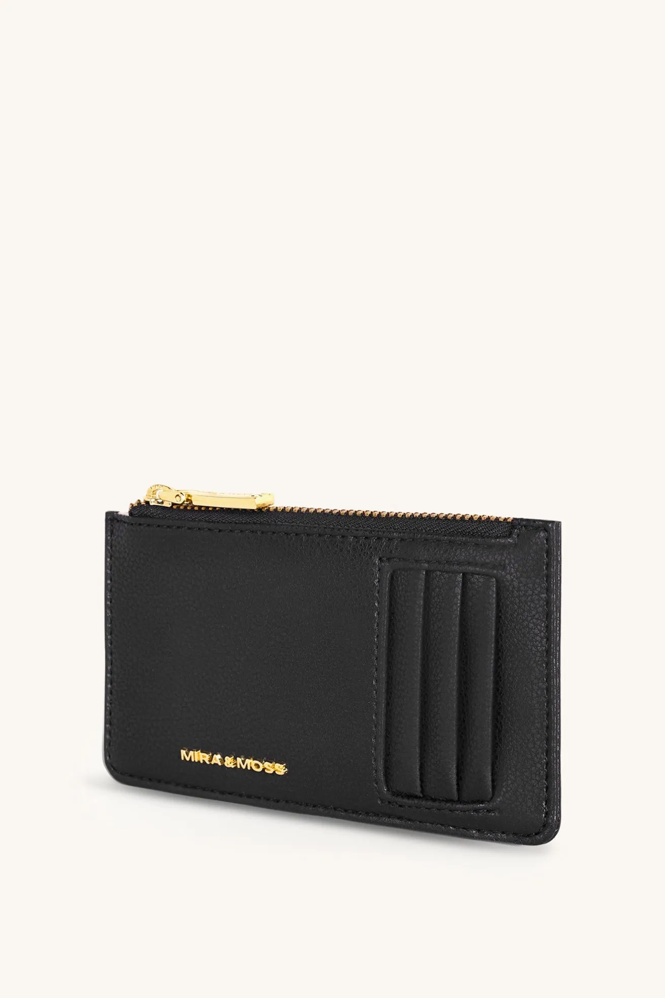 Ruby Card Wallet - Black sold by Myra Bag product image thumbnail 2