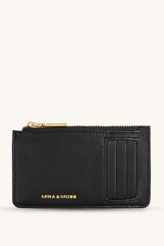 Ruby Card Wallet - Black sold by Myra Bag