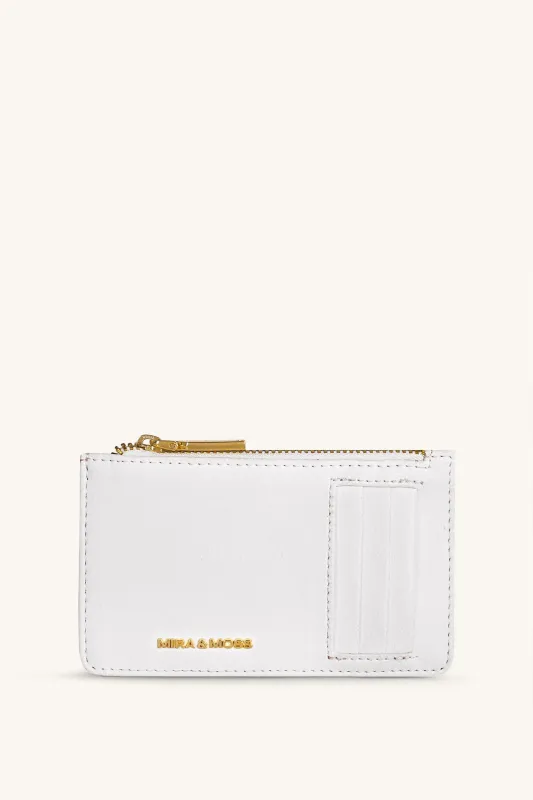 Ruby Card Wallet - Ivory sold by Myra Bag