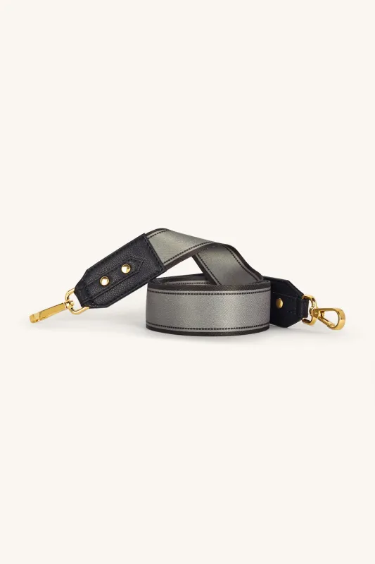 Marissa Coordinate Bag Strap - Charcoal sold by Myra Bag