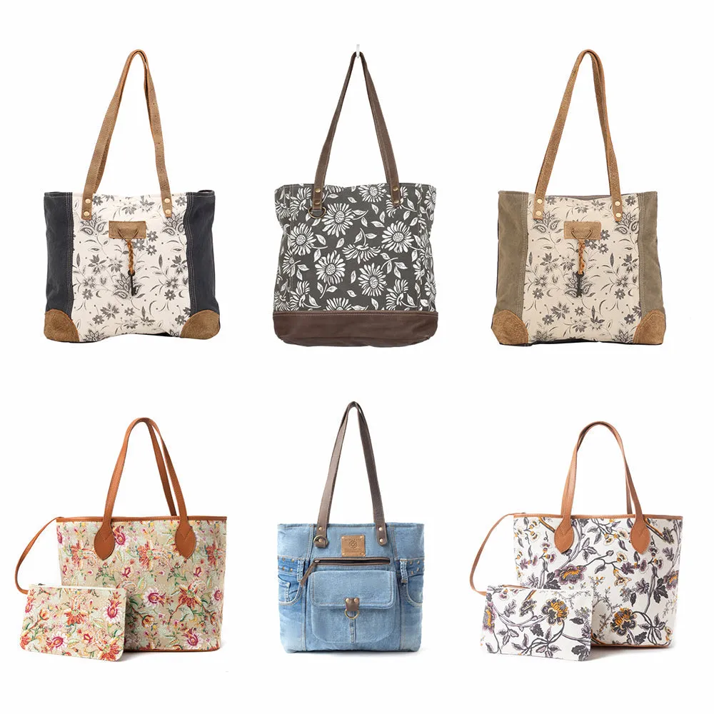 Follow Paradise Tote bag Bundle sold by Myra Bag