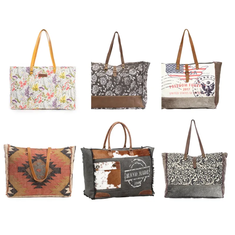 Floweret Hill Weekender Bag Bundle sold by Myra Bag