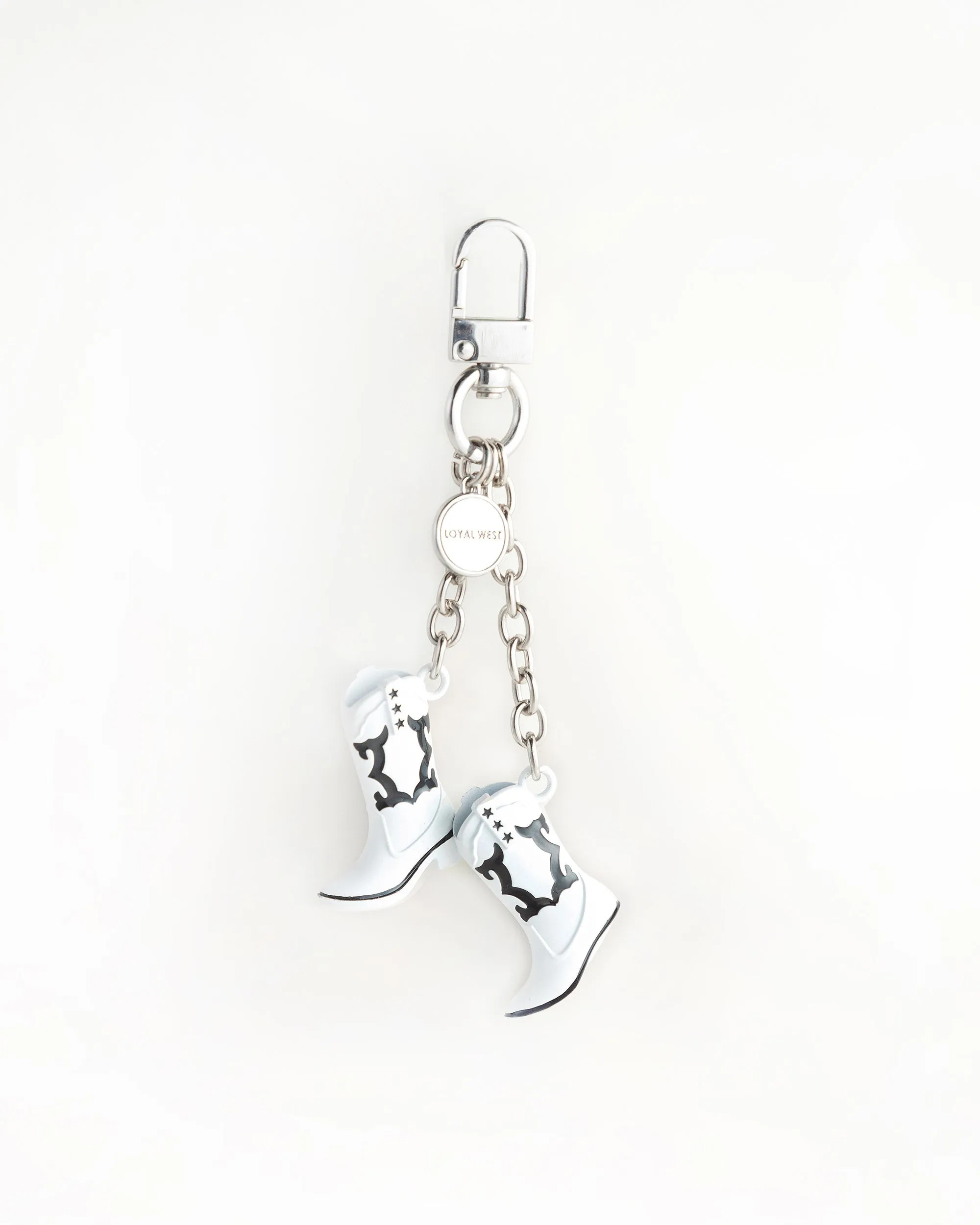 LW - Boots Bag Charm - Concho Silver sold by Myra Bag product image thumbnail 3