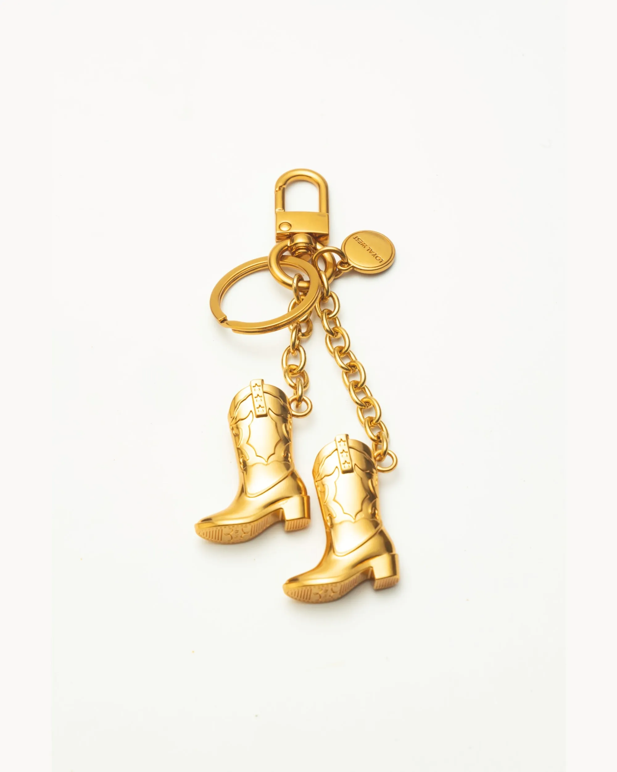 LW - Boots Bag Charm - Concho Silver sold by Myra Bag product image thumbnail 4