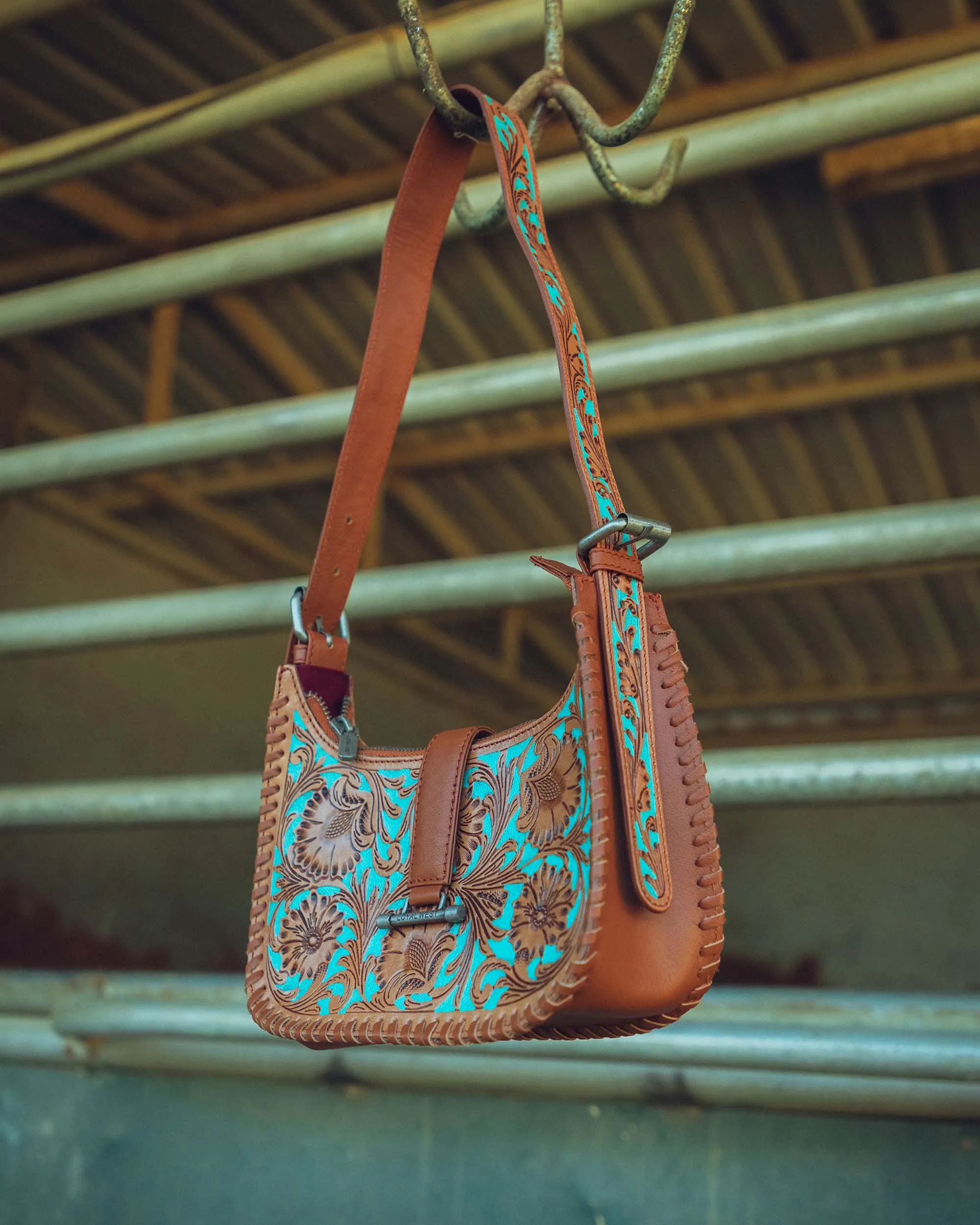 Loyal West Dannia Medium Purse - Whiskey & Water sold by Myra Bag product image thumbnail 2