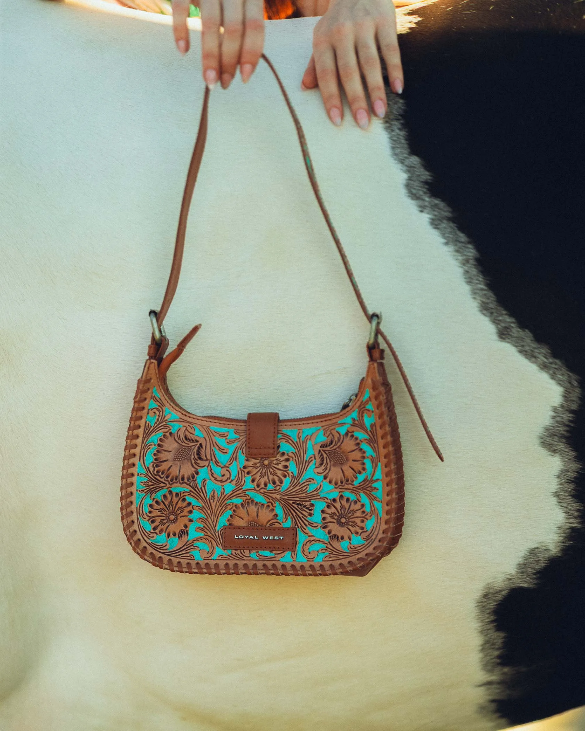 Loyal West Dannia Medium Purse - Whiskey & Water sold by Myra Bag product image thumbnail 5