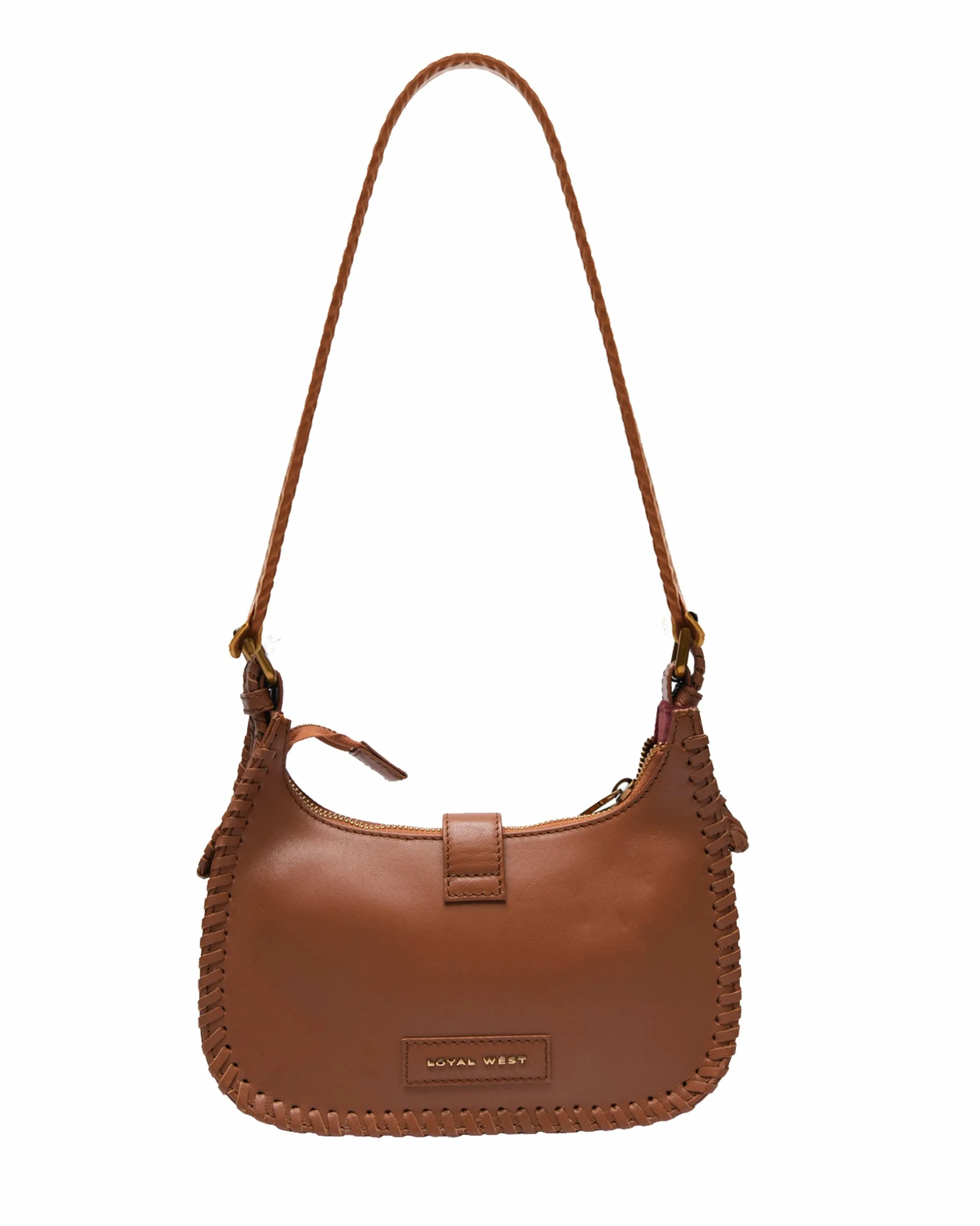 Loyal West Dannia Medium Purse - Saddle Brown sold by Myra Bag product image thumbnail 3