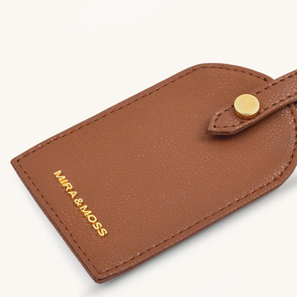 Alexis Travel Tag - Tan sold by Myra Bag product image thumbnail 5