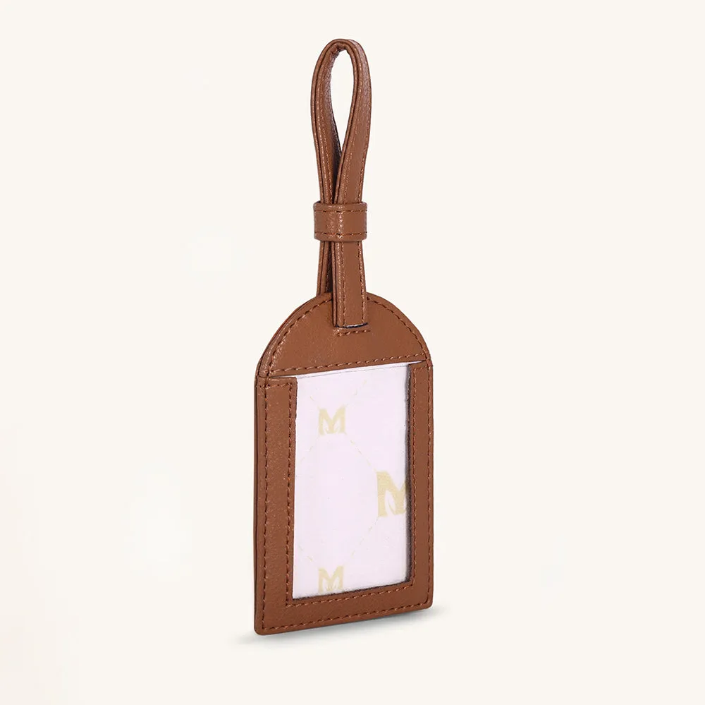 Alexis Travel Tag - Tan sold by Myra Bag product image thumbnail 2