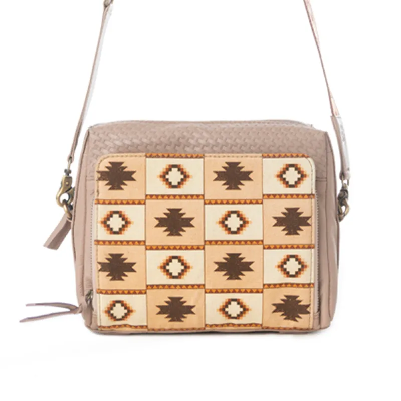 Myra Pueblo Sun Crossbody Bag in Honey Almond sold by Myra Bag