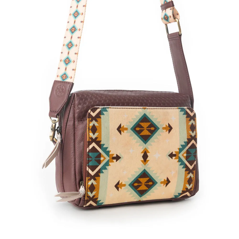Myra Pueblo Sun Crossbody Bag in Desert Mahogany sold by Myra Bag product image thumbnail 2