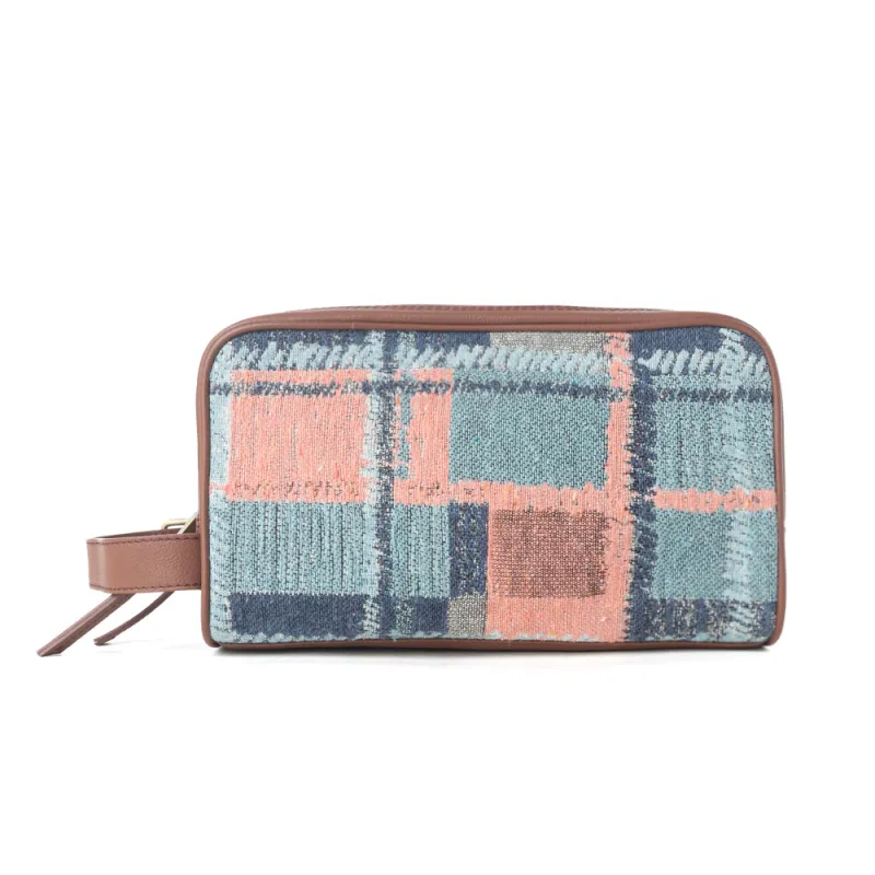 Myra Nomad North Men's Pouch in Vintage Coral sold by Myra Bag