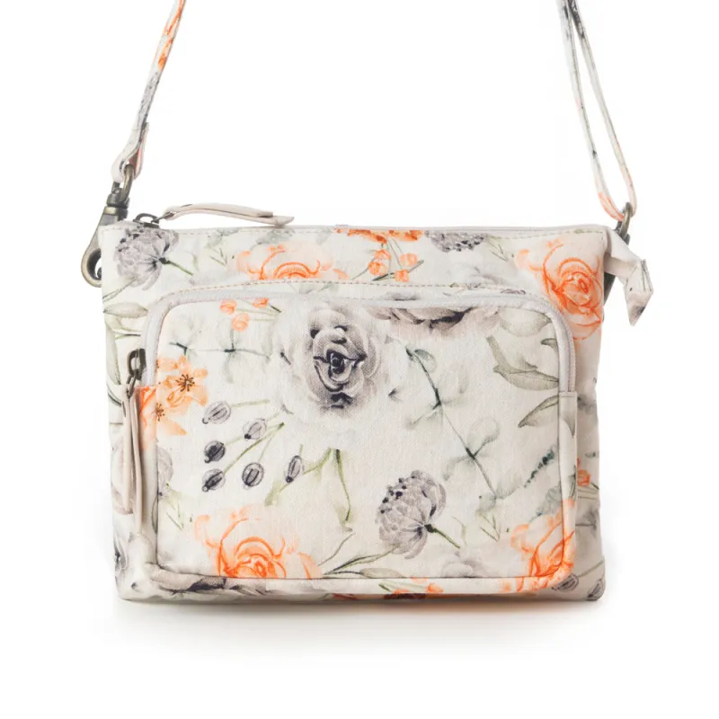 Myra Florabelle Crossbody Bag in Spring Ivory sold by Myra Bag