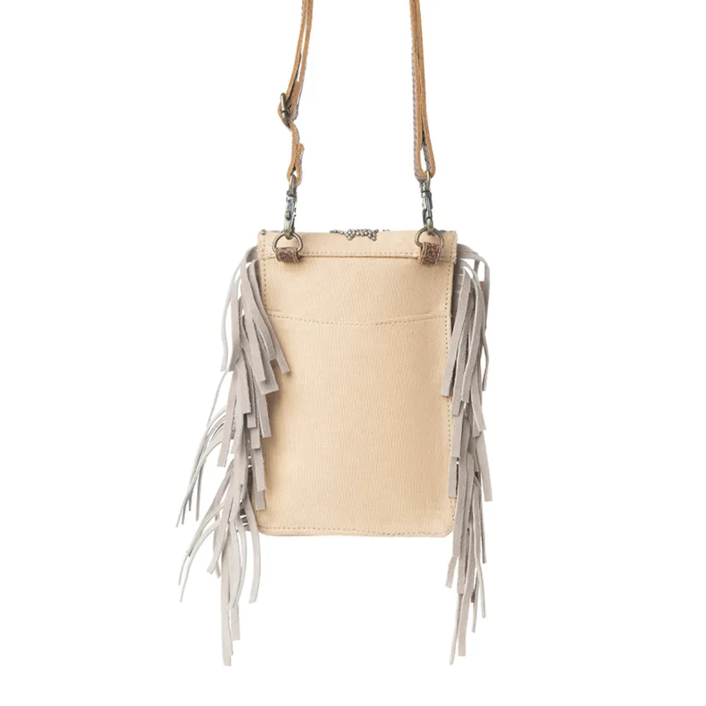 Myra Vintage Song Crossbody Bag in Sahara Clay sold by Myra Bag product image thumbnail 3