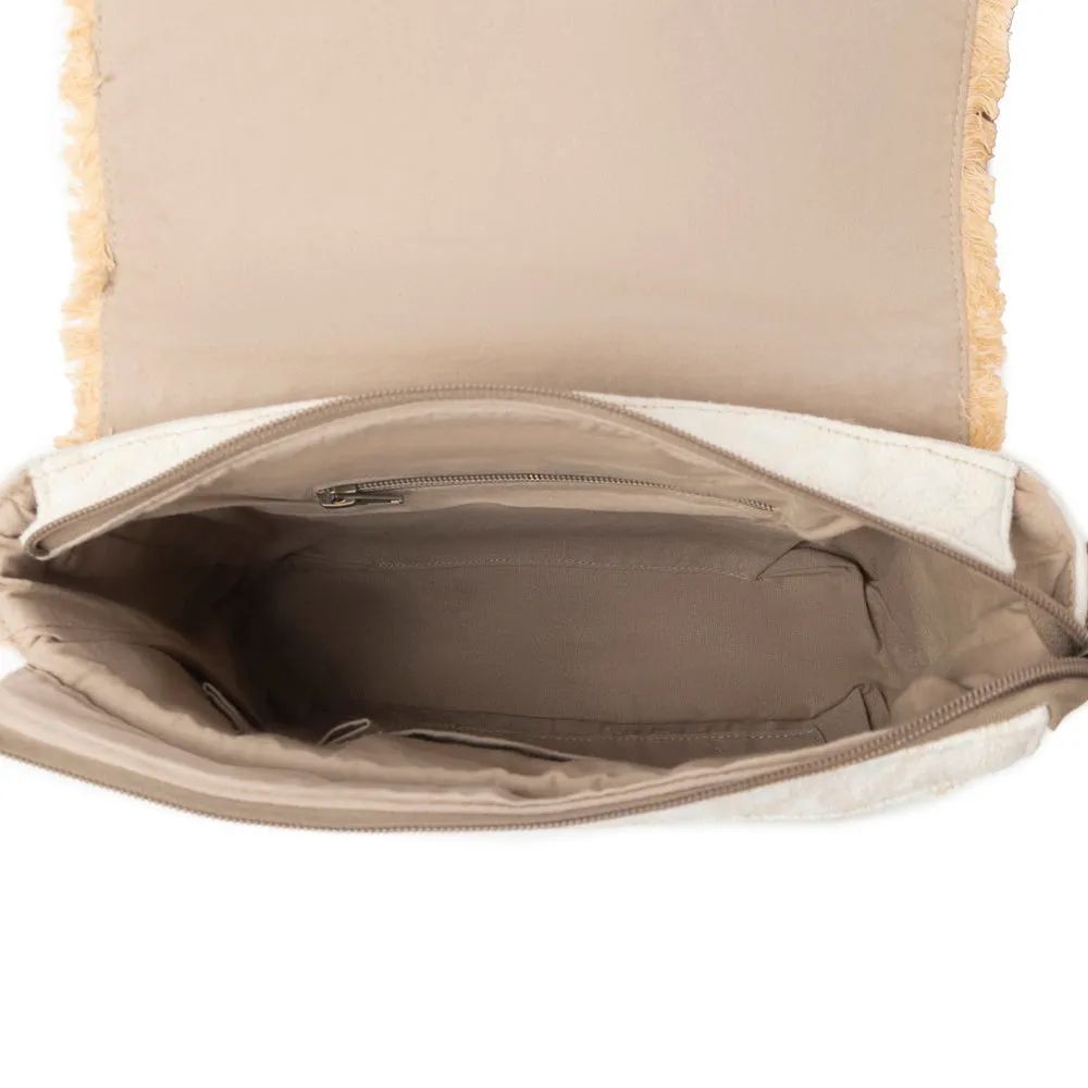 Myra Cinnamon Sands Crossbody Bag in Sunset Ivory sold by Myra Bag product image thumbnail 5