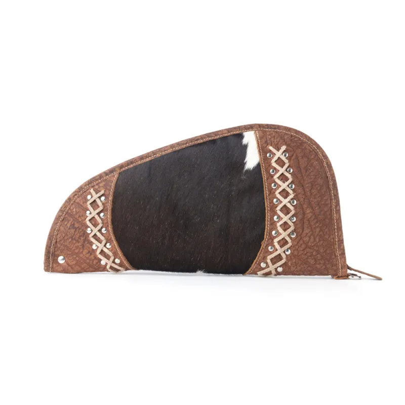Myra Desert Ridge Hairon Gun Case in Saddle Onyx sold by Myra Bag