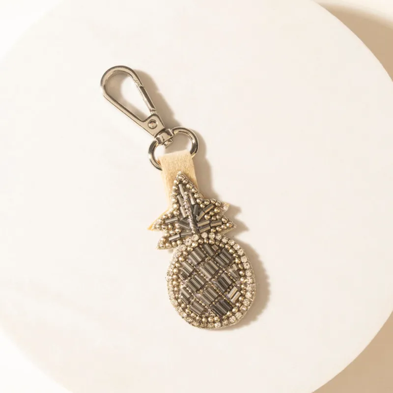 Moonlit Agave Keychain in Ice Crystal sold by Myra Bag