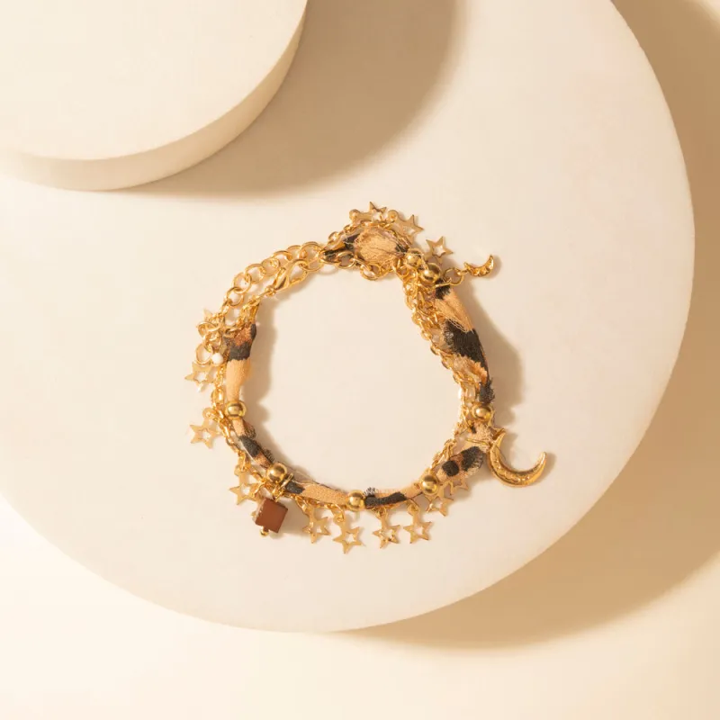 Startrail Charm Bracelet in Range Noon sold by Myra Bag