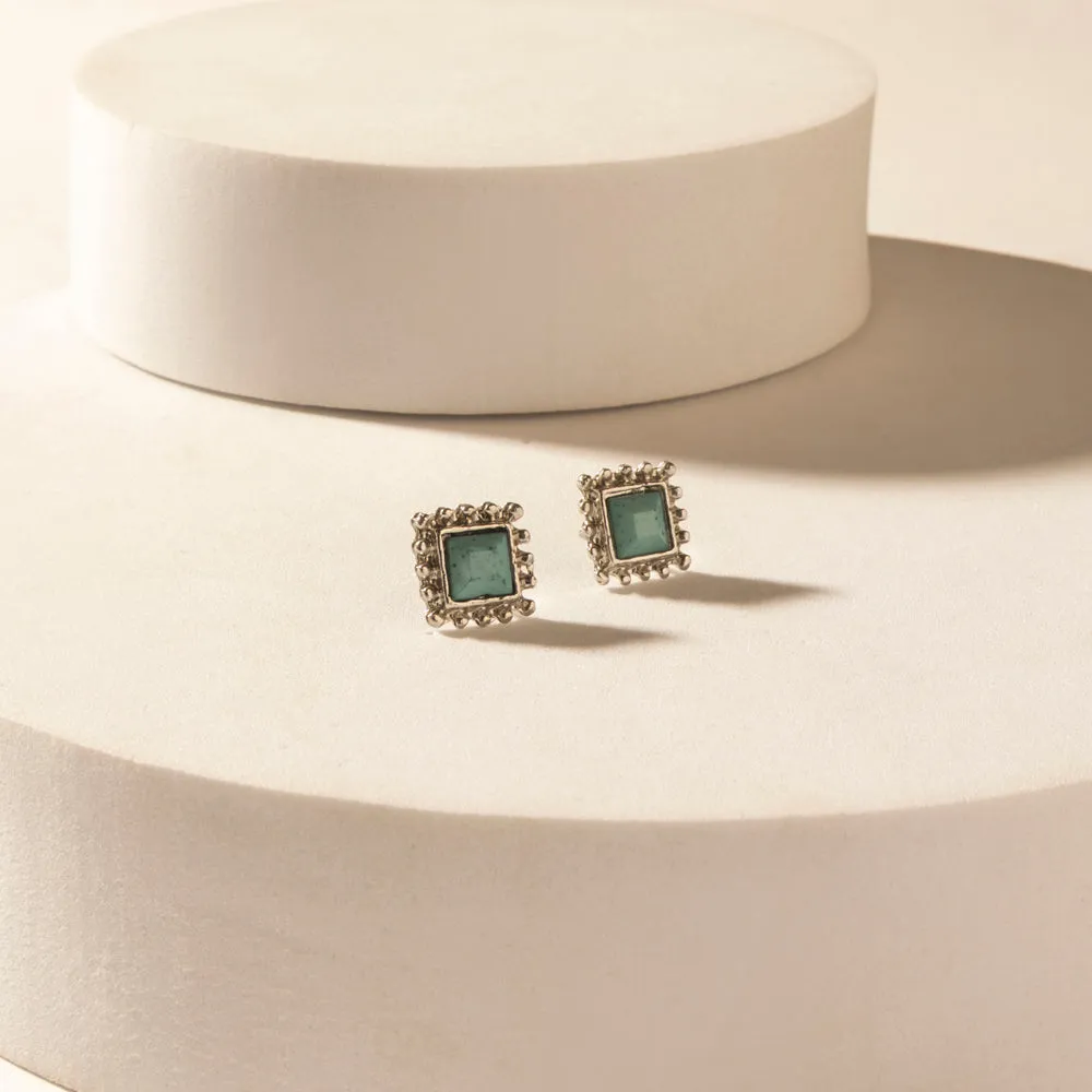 Moonbeam Earrings Set in Silver Shine sold by Myra Bag product image thumbnail 4