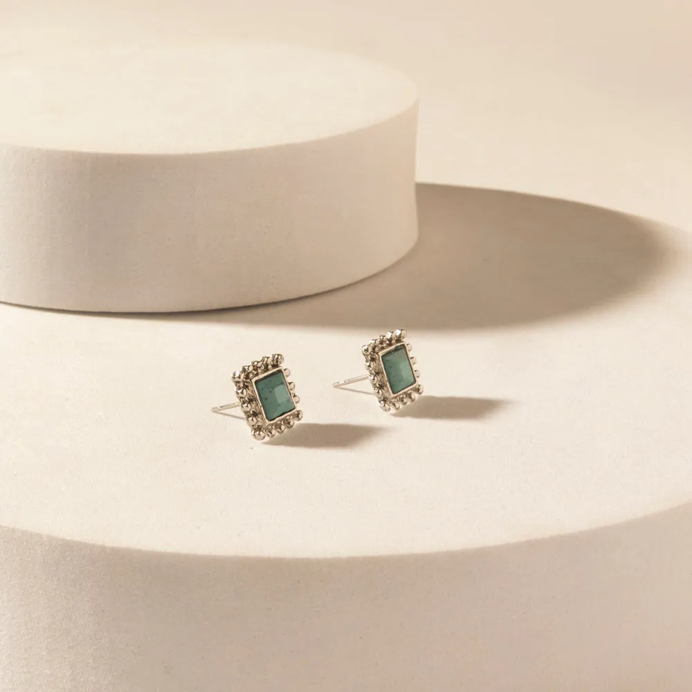 Moonbeam Earrings Set in Silver Shine sold by Myra Bag product image thumbnail 5