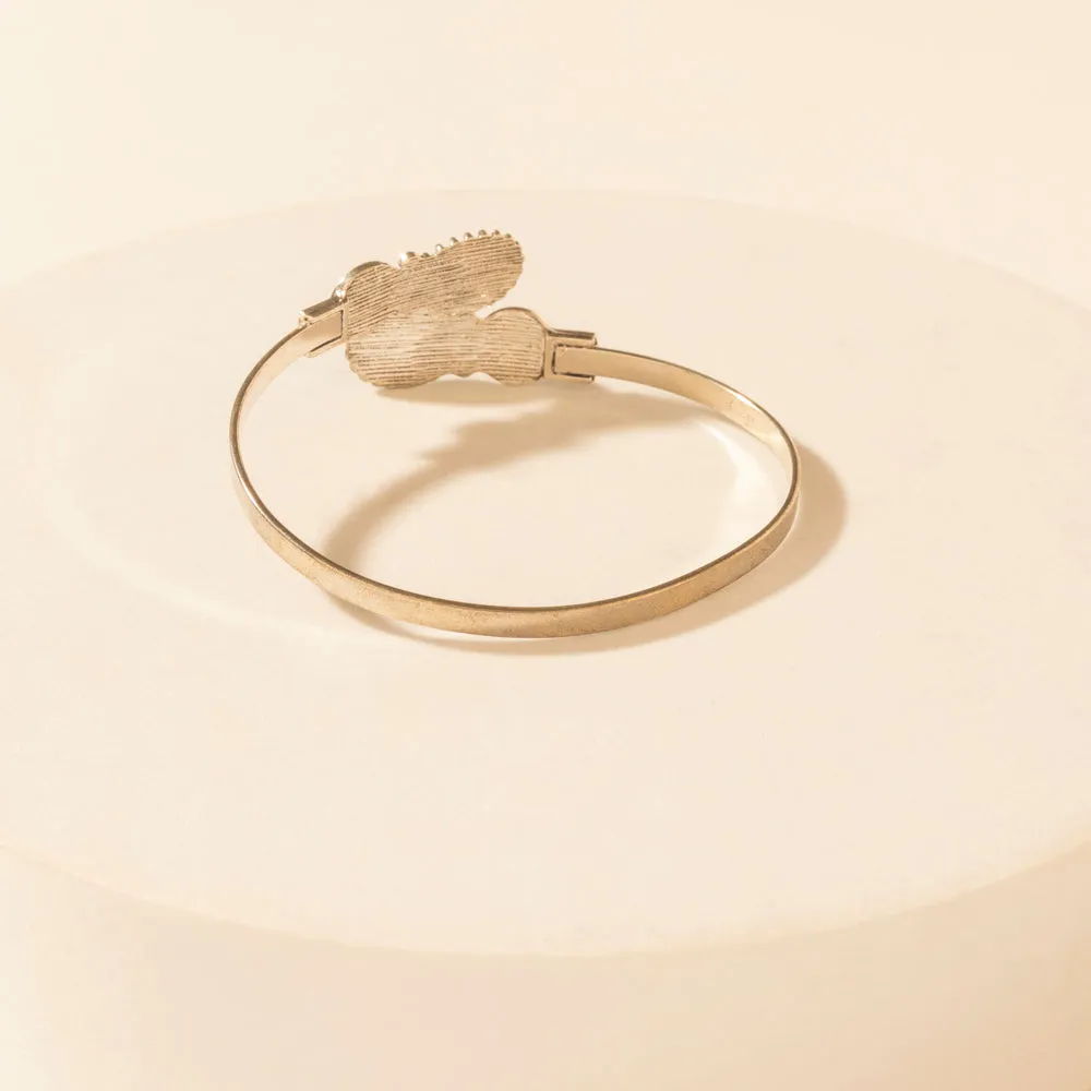 Grande Curl Cuff in Rain Silver sold by Myra Bag product image thumbnail 2