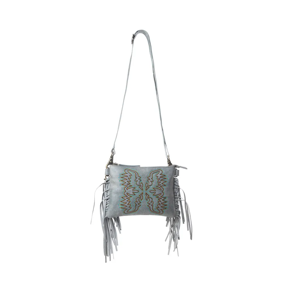 ThunderFly Fringed Leather Bag Variant Combo sold by Myra Bag product image thumbnail 2