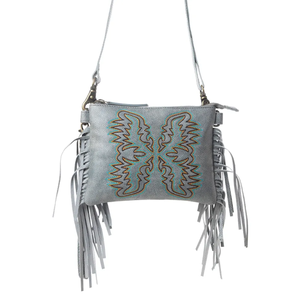 ThunderFly Fringed Leather Bag Variant Combo sold by Myra Bag product image thumbnail 3