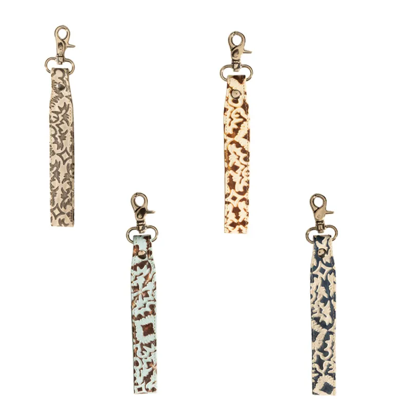 Sierra Marble Leather Keyfob Variant Combo sold by Myra Bag