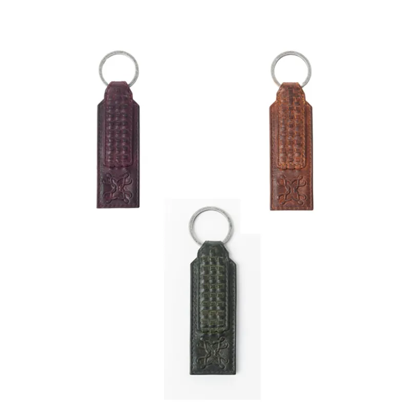 Zidana Ardan Artistry Veg Tanned Leather Keyfob Variant Combo sold by Myra Bag