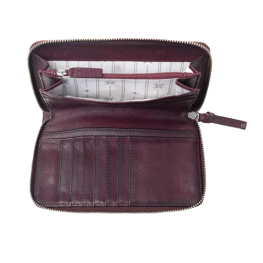 Zidana Astra Studded Veg Tanned Leather Wallet Variant Combo sold by Myra Bag product image thumbnail 5