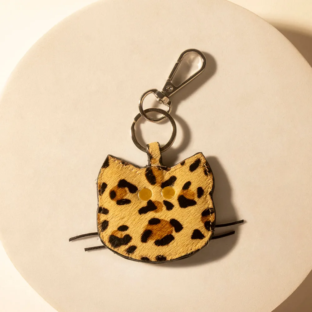 Calico Ridge Cat Keychain in Desert Hide Mix sold by Myra Bag product image thumbnail 2