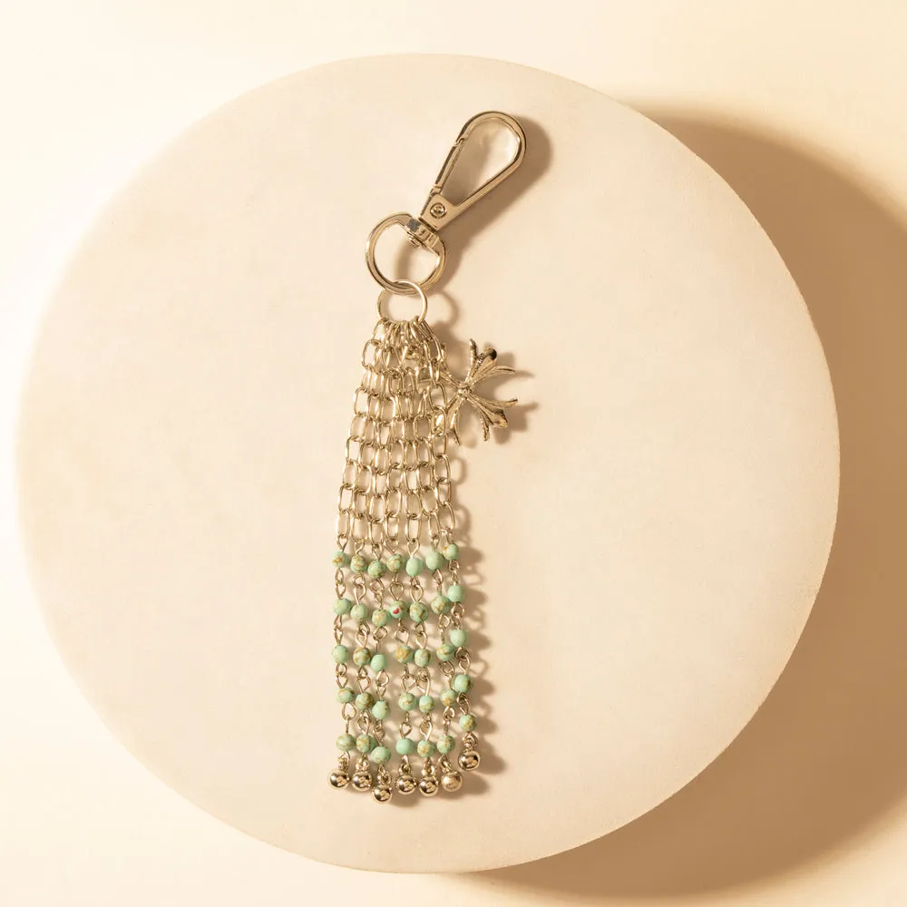 Hitch Chain Keychain in Desert Turquoise sold by Myra Bag product image thumbnail 2