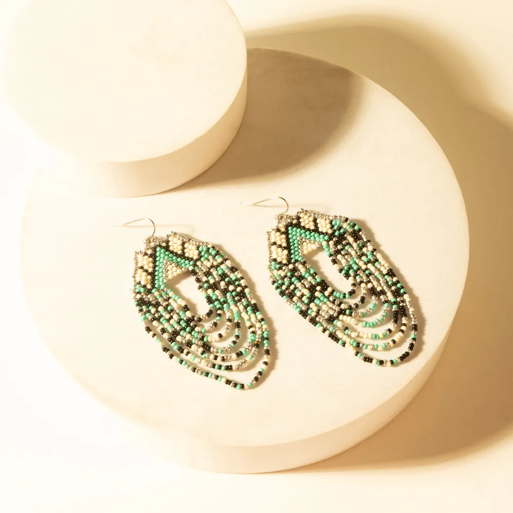 Cheyenne Drape Earrings in Sonora Turquoise sold by Myra Bag product image thumbnail 2