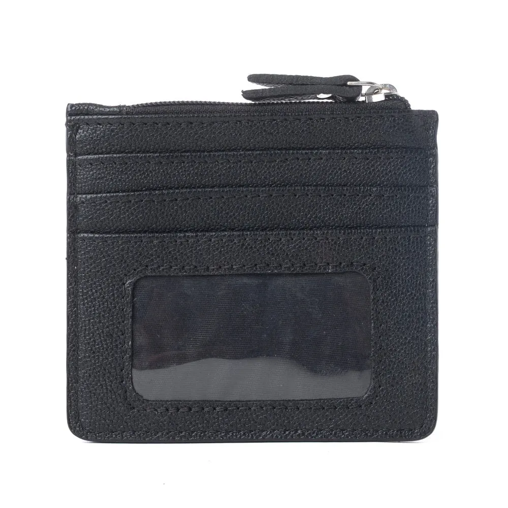 Briar Creek Handtooled Leather Credit Card Holder in Ebony Caramel sold by Myra Bag product image thumbnail 3