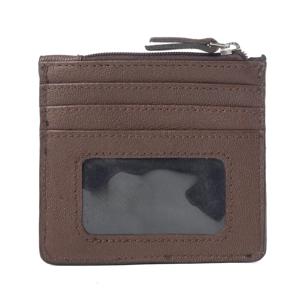 Briar Creek Handtooled Leather Credit Card Holder in Heritage Brown sold by Myra Bag product image thumbnail 3