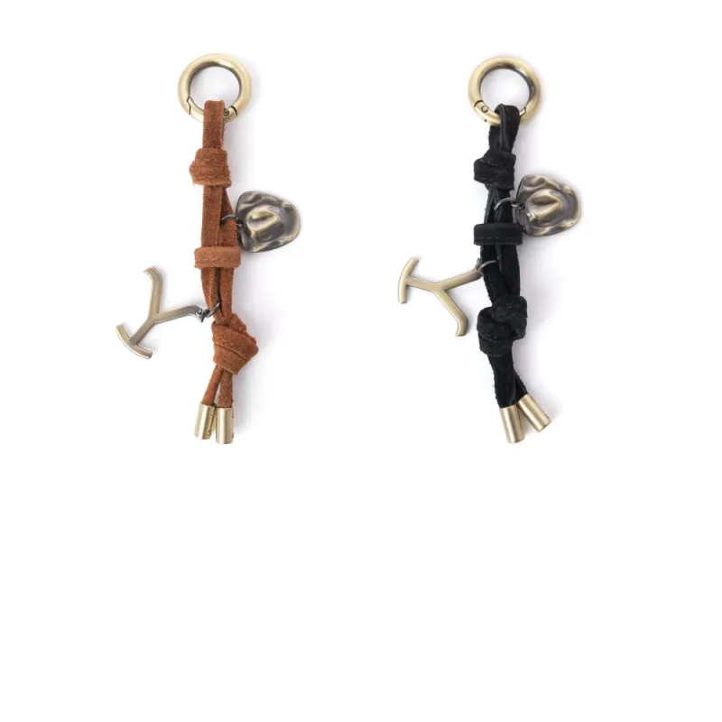Yellowstone Lariat Loop Leather Key Fob Variant Combo made by Myra Bag