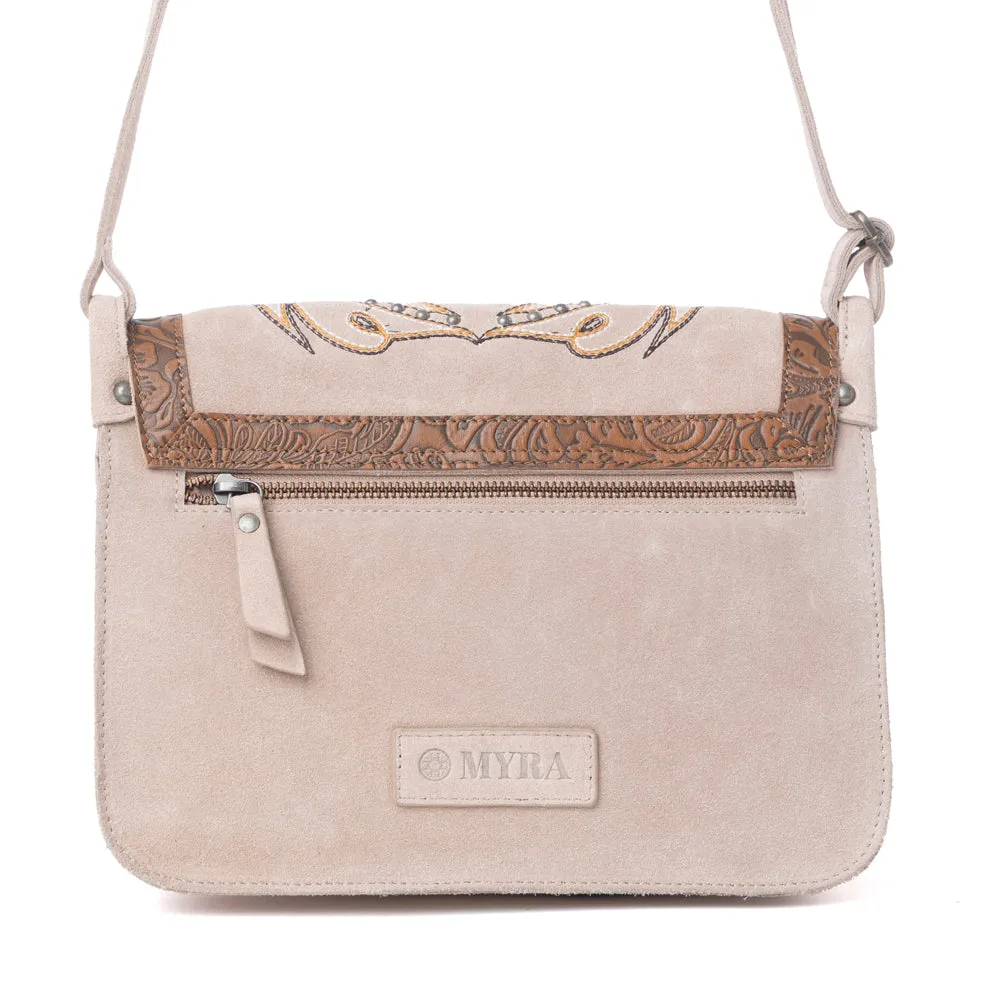Amberwood Suede Leather Boot Embroidered Leather Bag Variant Combo sold by Myra Bag product image thumbnail 4