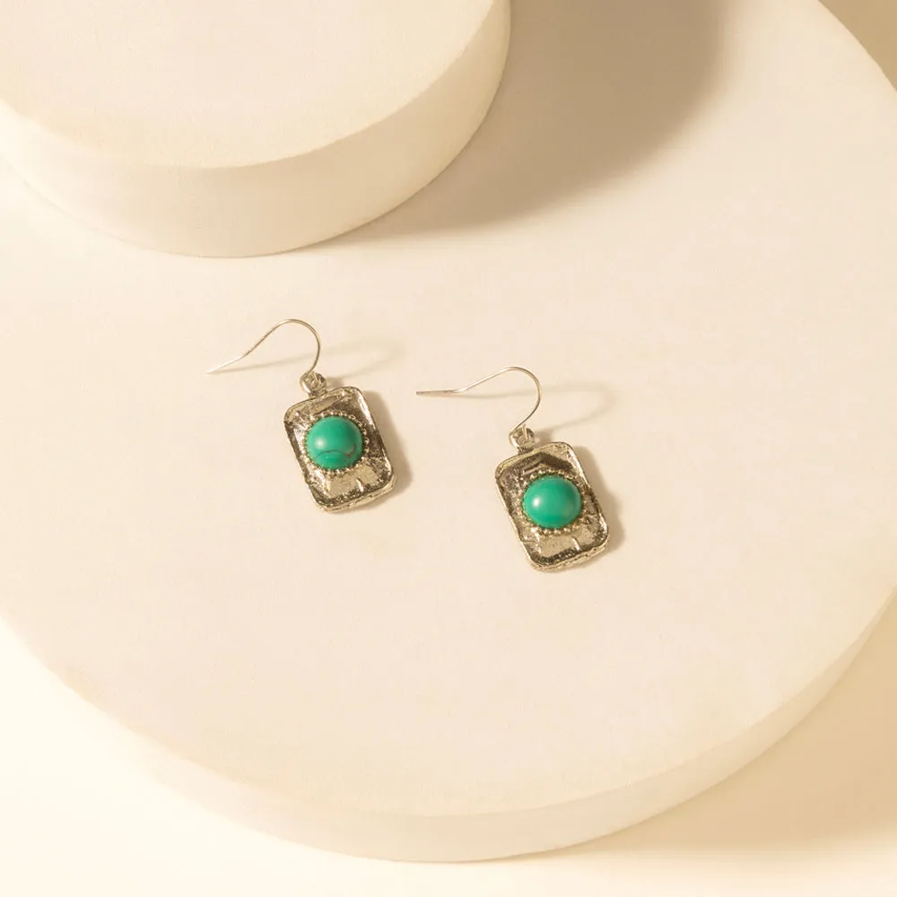 Outrider Tassel Earrings in Desert Turquoise sold by Myra Bag