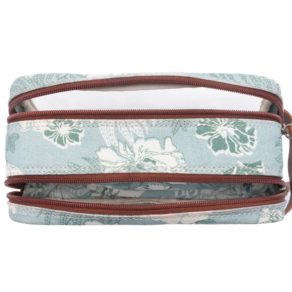 Willow Grove Cotton & Plastic Men's Shaving Kit in Eucalyptus Mist sold by Myra Bag product image thumbnail 4