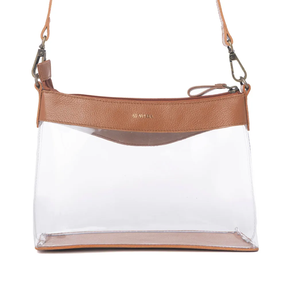 Rodeo Frontier Clear Bag in Bridle Biscuit sold by Myra Bag product image thumbnail 3