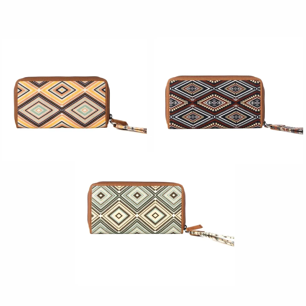Kilim Trail Western Wallet Variant Combo sold by Myra Bag