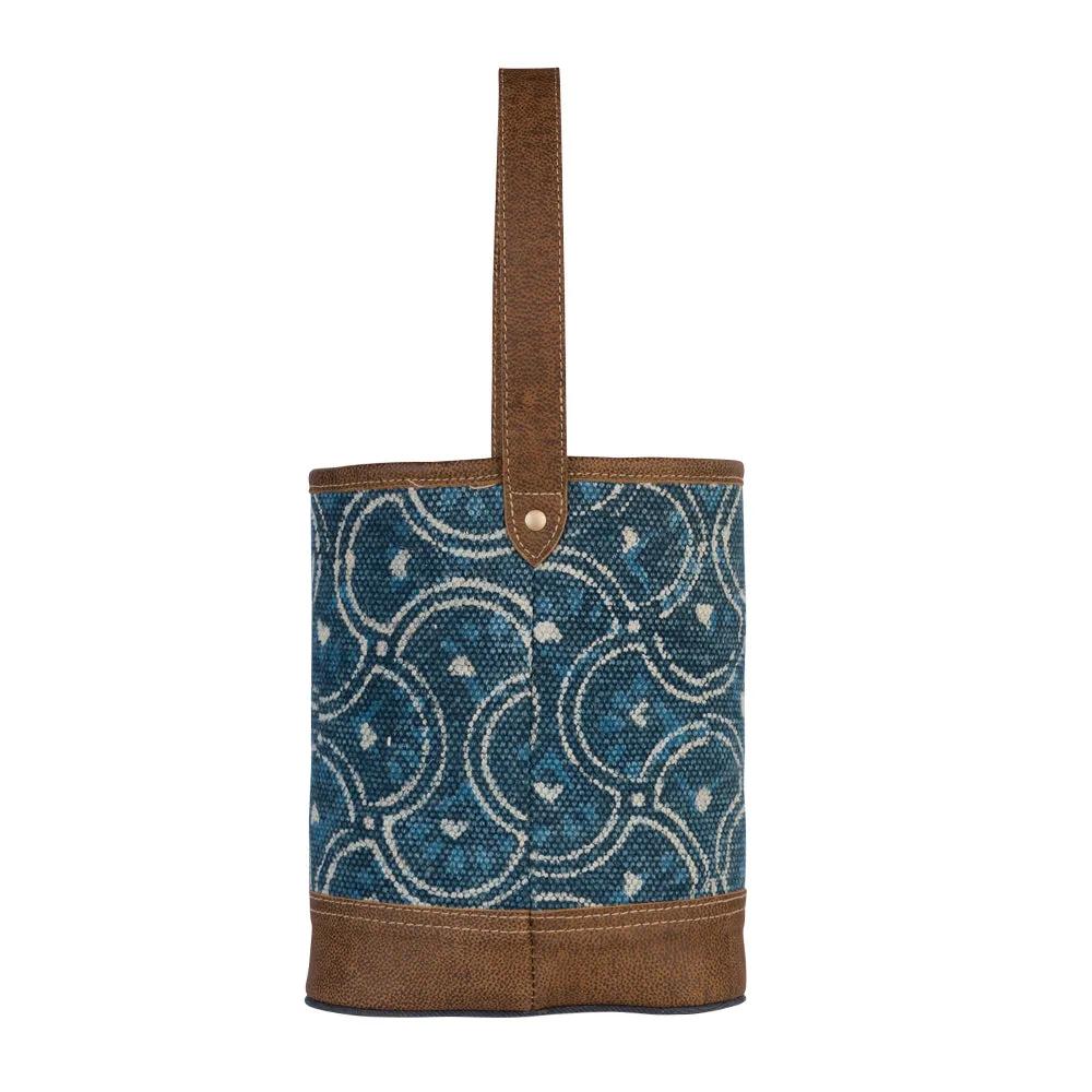 Cool Blue Wine Bag sold by Myra Bag product image thumbnail 2