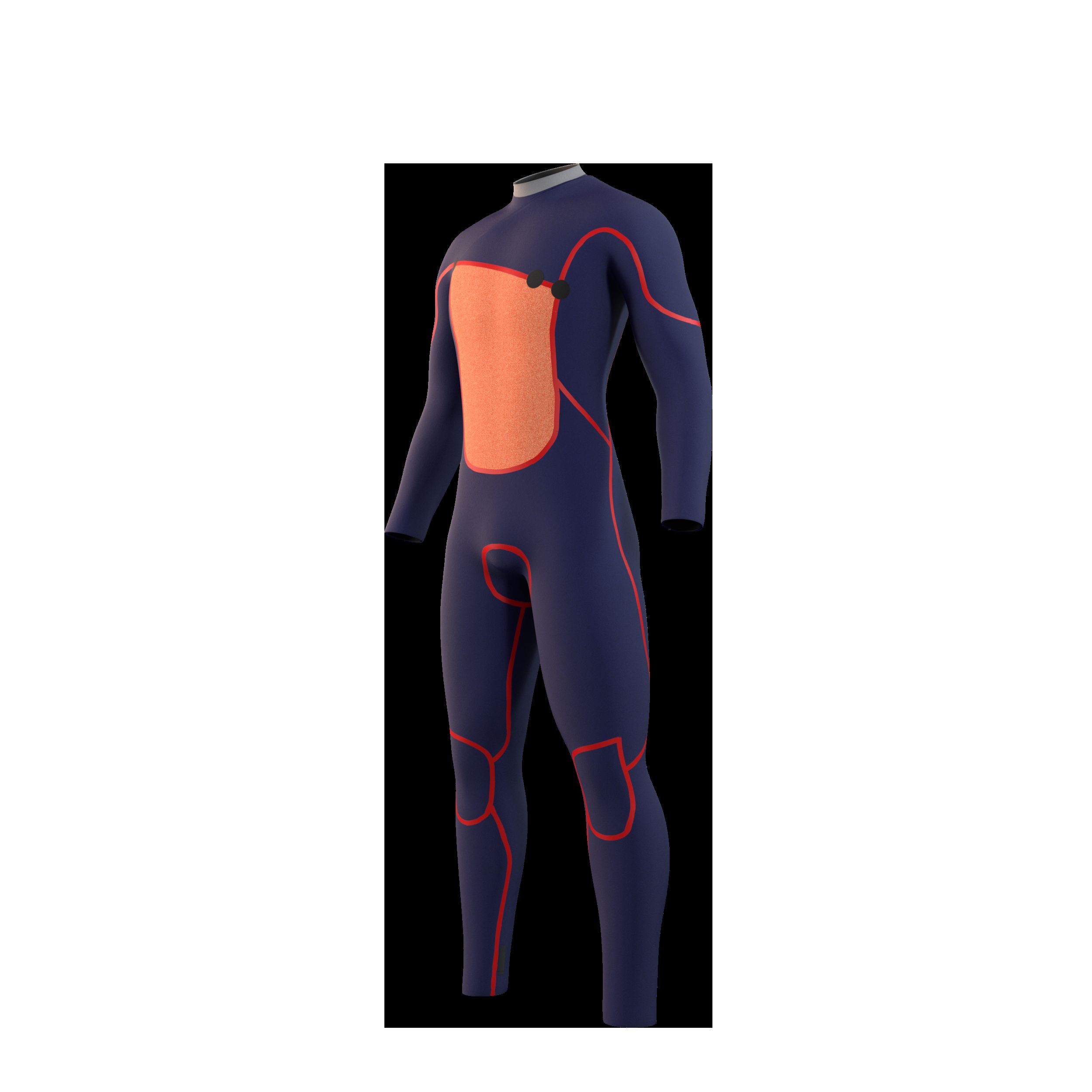 The One Fullsuit 3/2mm Zipfree sold by Mystic product image thumbnail 3