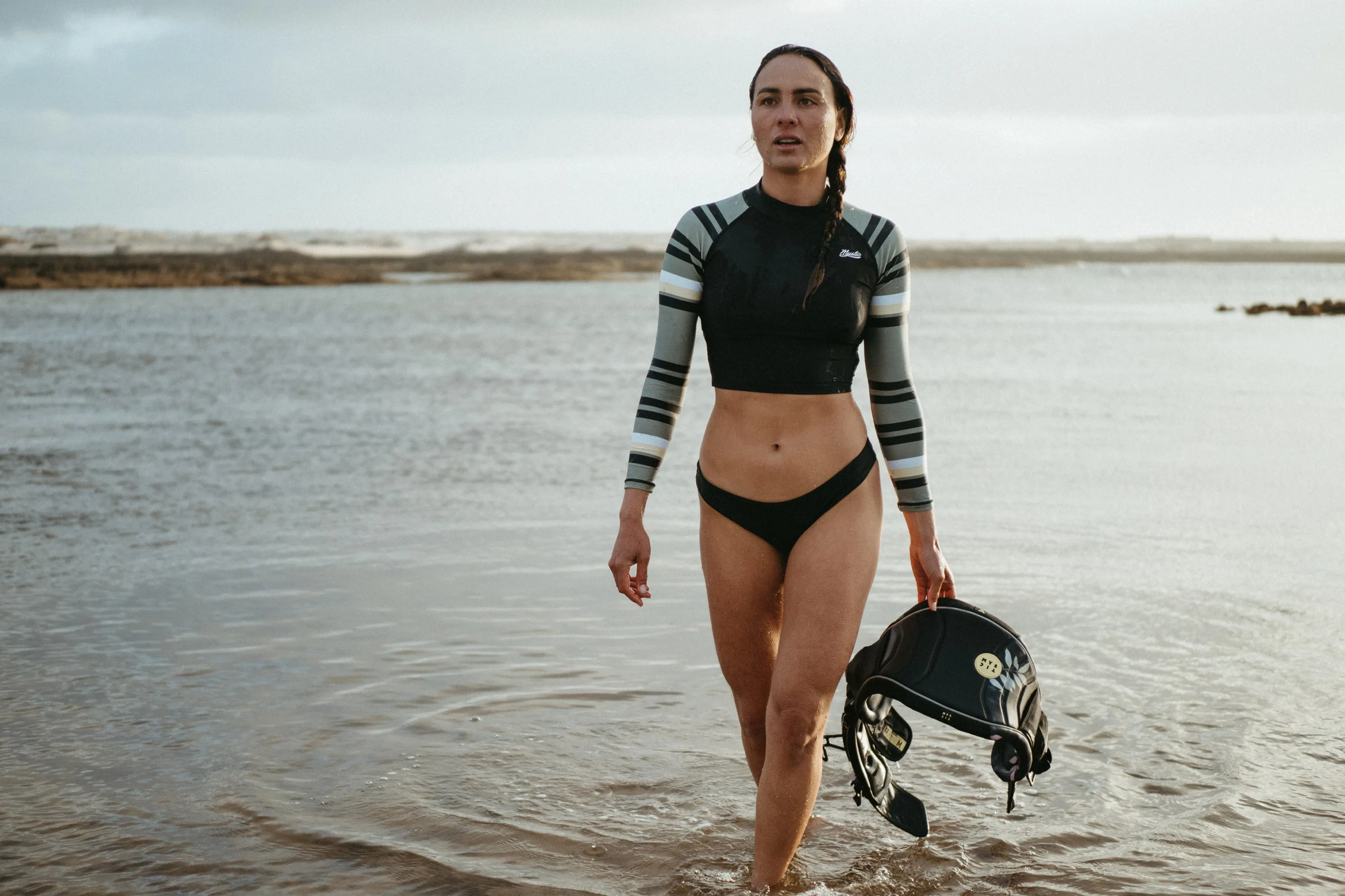 Jayde LS Crop Rash Vest sold by Mystic product image thumbnail 5