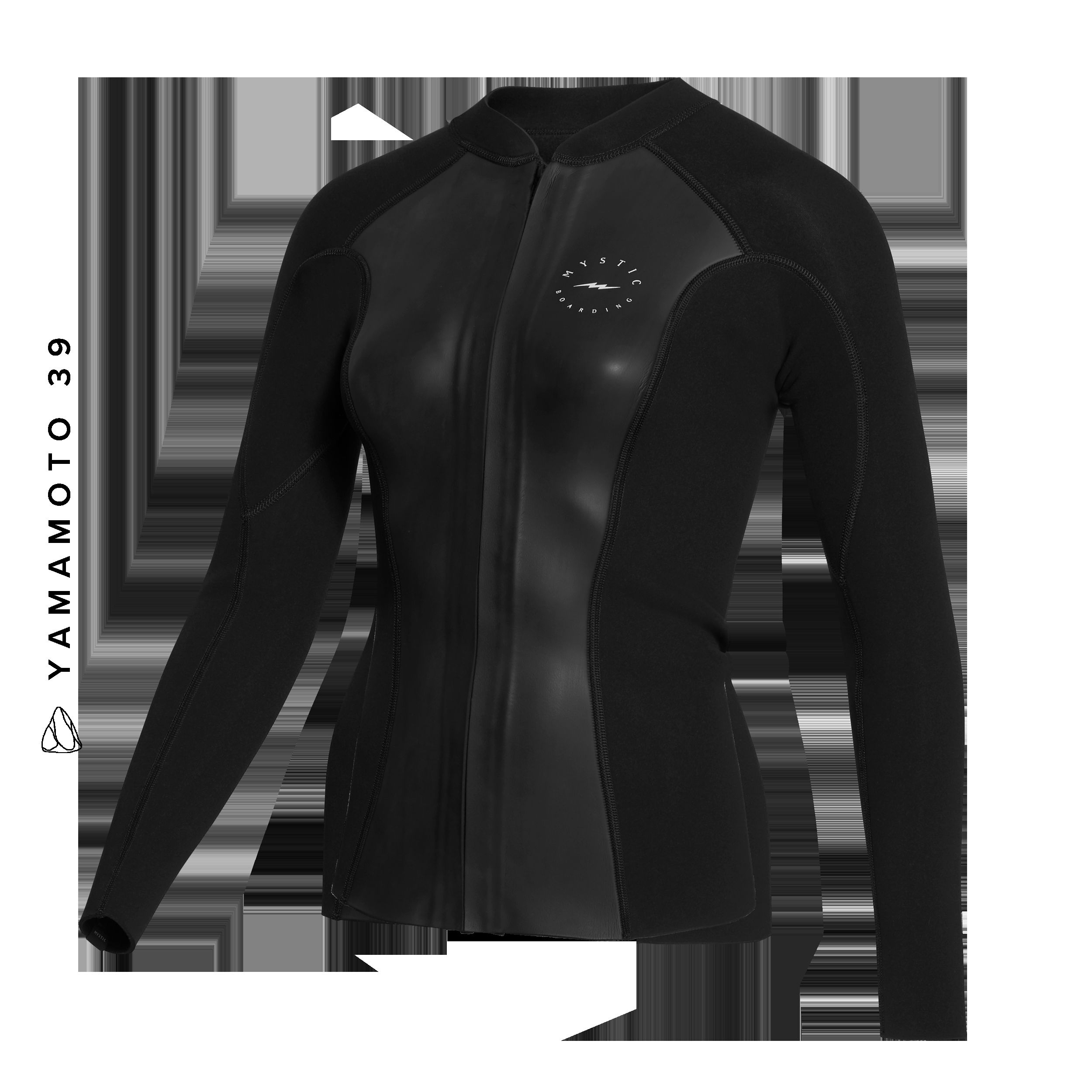 Sway L/S Neoprene Vest 2mm Fzip Women sold by Mystic