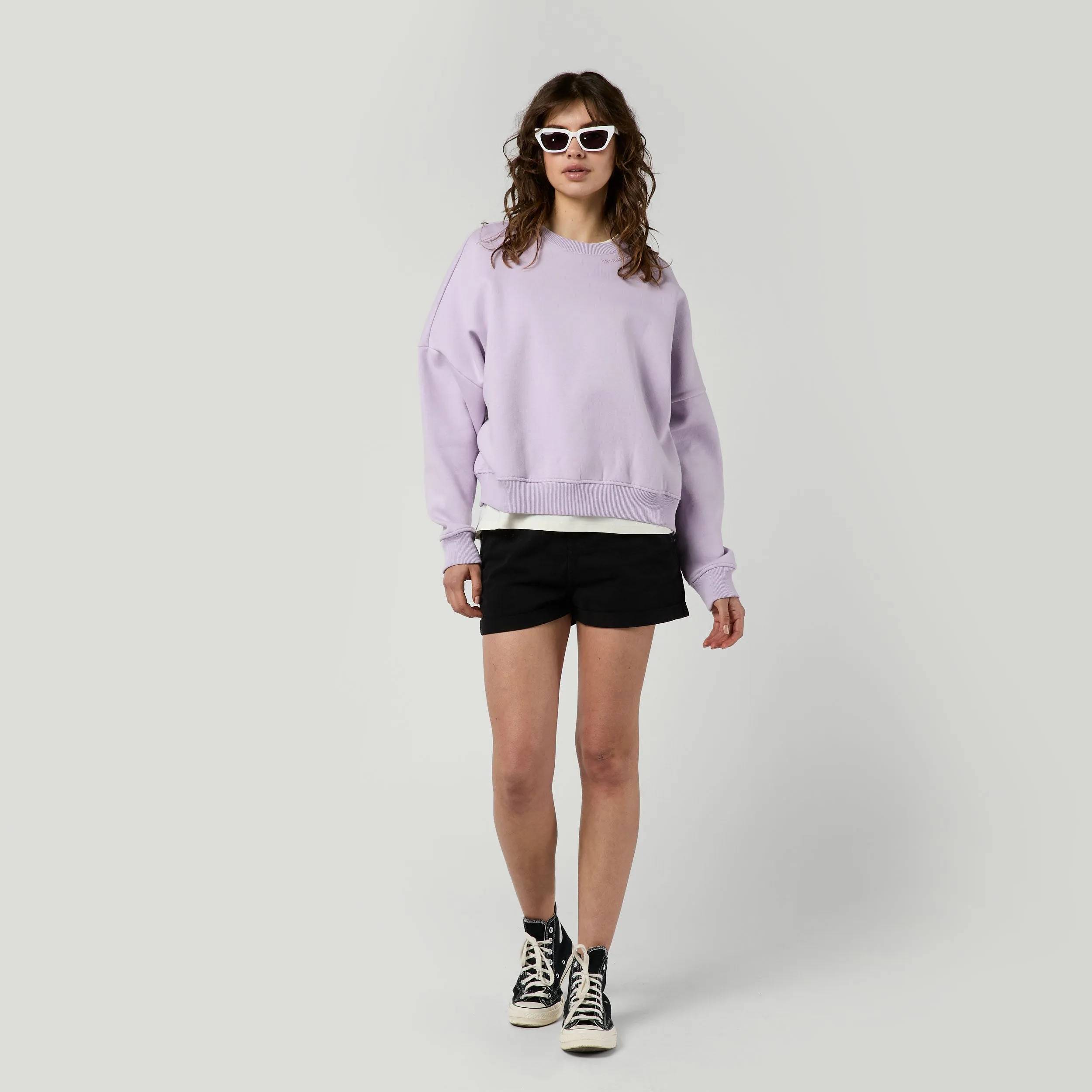 Dropped Shoulder Crew Sweat Women sold by Mystic product image thumbnail 5