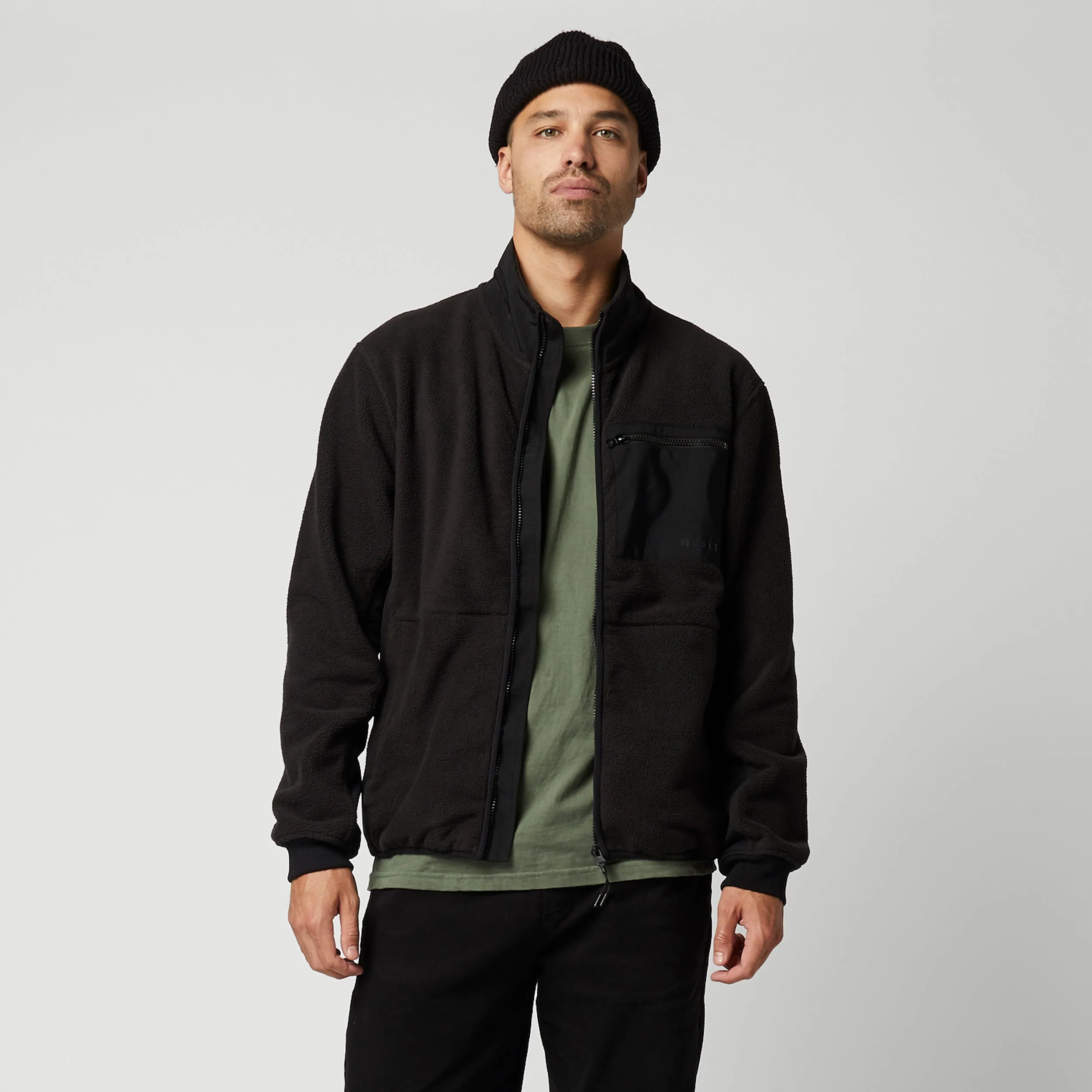 DTS Fleece Zip Thru Sweat sold by Mystic product image thumbnail 3